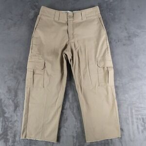Vintage Dickies Mens Size 32x22.5 Beige Work Cargo Pants
